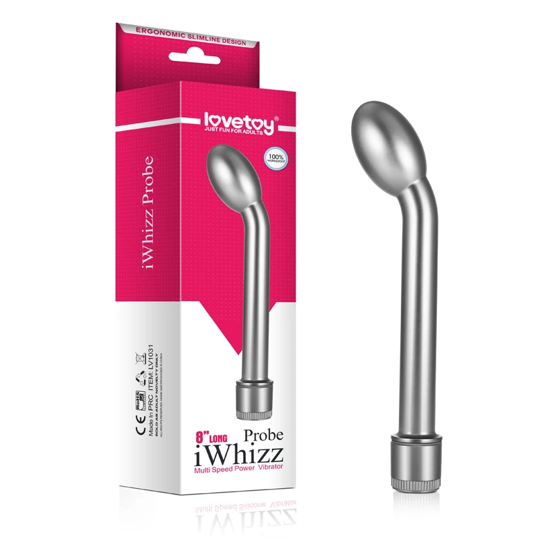 Lovetoy 8 &quotдлинный i Whizz зонд многоскоростной Мощный водонепроницаемый