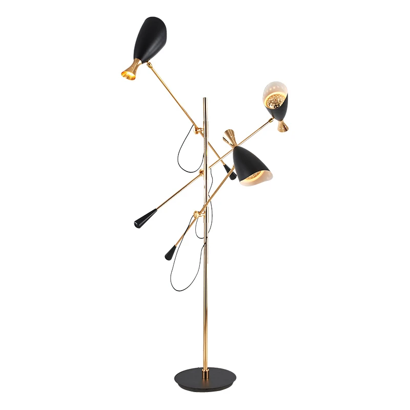 

3 arm LED Floor lamp adjustable Modern standing light for Living Room hall Floor Hotel Lighting Bedside Floor Lamp G9 E27 Lamp