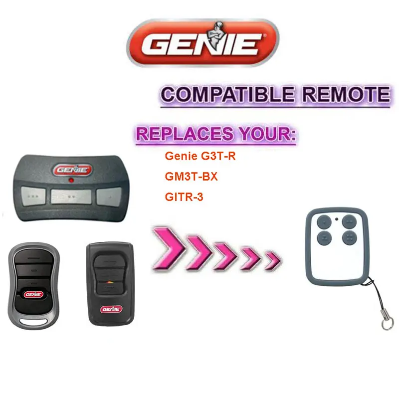 

Auto Scan Multi Frequency Gate Remote Controller Duplicator for GENIE Intellicode II G3T-R,GM3T-BX ,GITR-3 3-Button 315MHz
