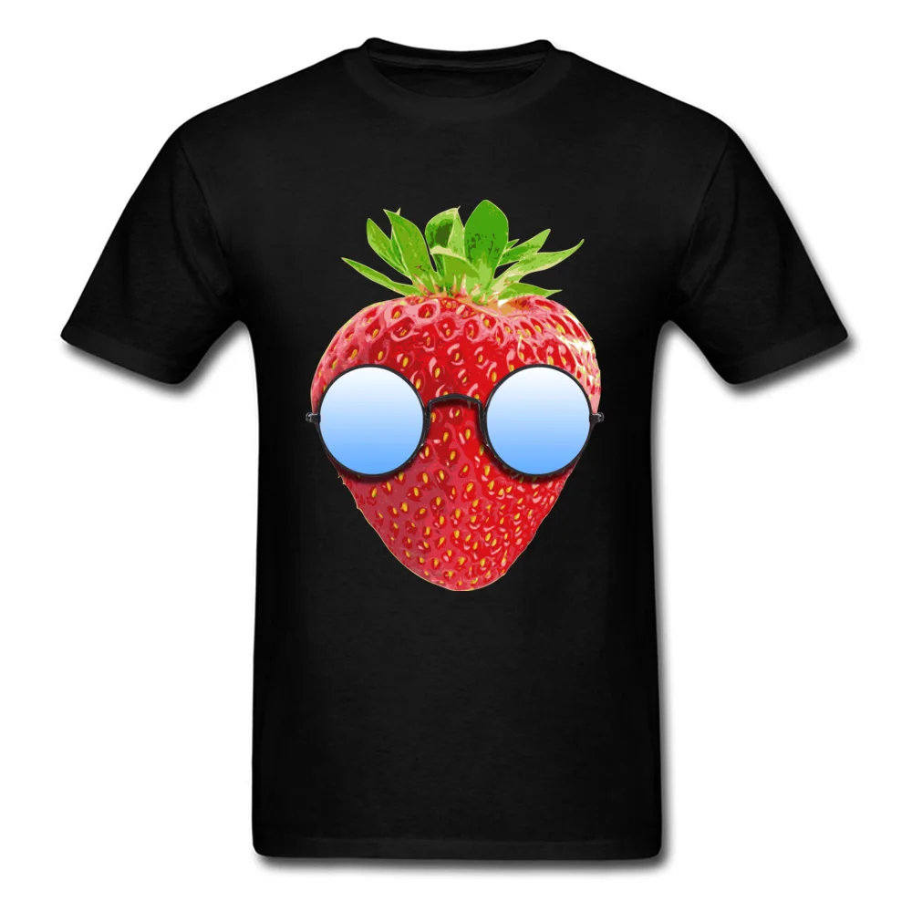 Tops & Tees Cool Strawberry Autumn Rife Cool Short Sleeve 100% Cotton Round Neck Mens T-Shirt Cool Sweatshirts Cool Strawberry black