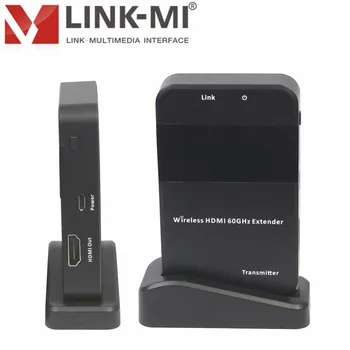 

LINK-MI WHD03B 60G 30M Wireless HDMI WiFi Extender for Home Audio and Video Wireless Transmitter and Receiver 1080P@60Hz 3D