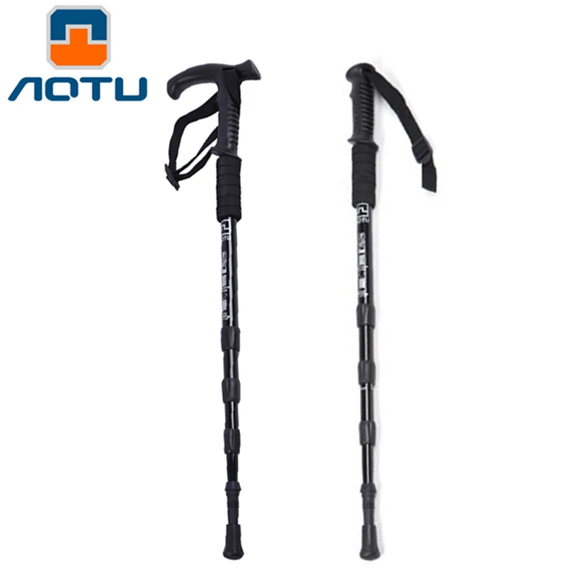 NEW Hiking Poles Collapsible Walking Stick Outdoor Camping Backpacking