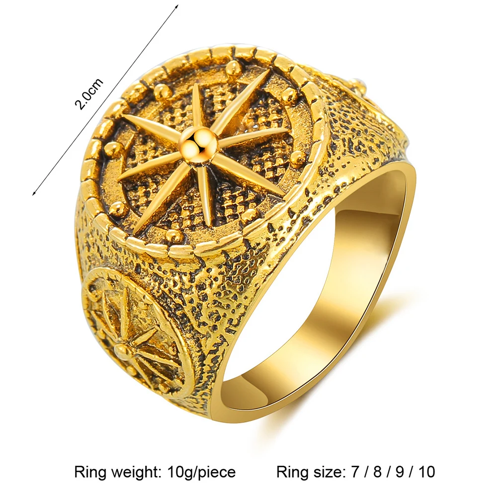 Винтажные женские мужские кольца ювелирные изделия Ближний Восток страна покрытием Золотое серебряное кольцо пода