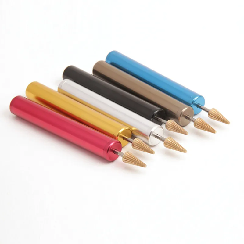 

DIY Brass Head Leather Edge Oil Pen Top Pro Edge Dye Pen Applicator Speedy Edge Paint Roller Leather Tools Craft 133*15*10mm