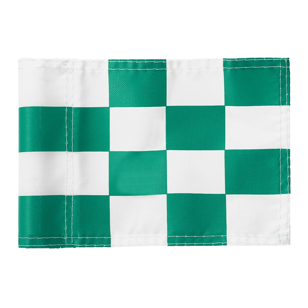 Гольф зеленый флаг тренировочные обучение зеленый флаг нейлон флаг для гольфа чистый цвет клетчатый цель для гольфа флаги