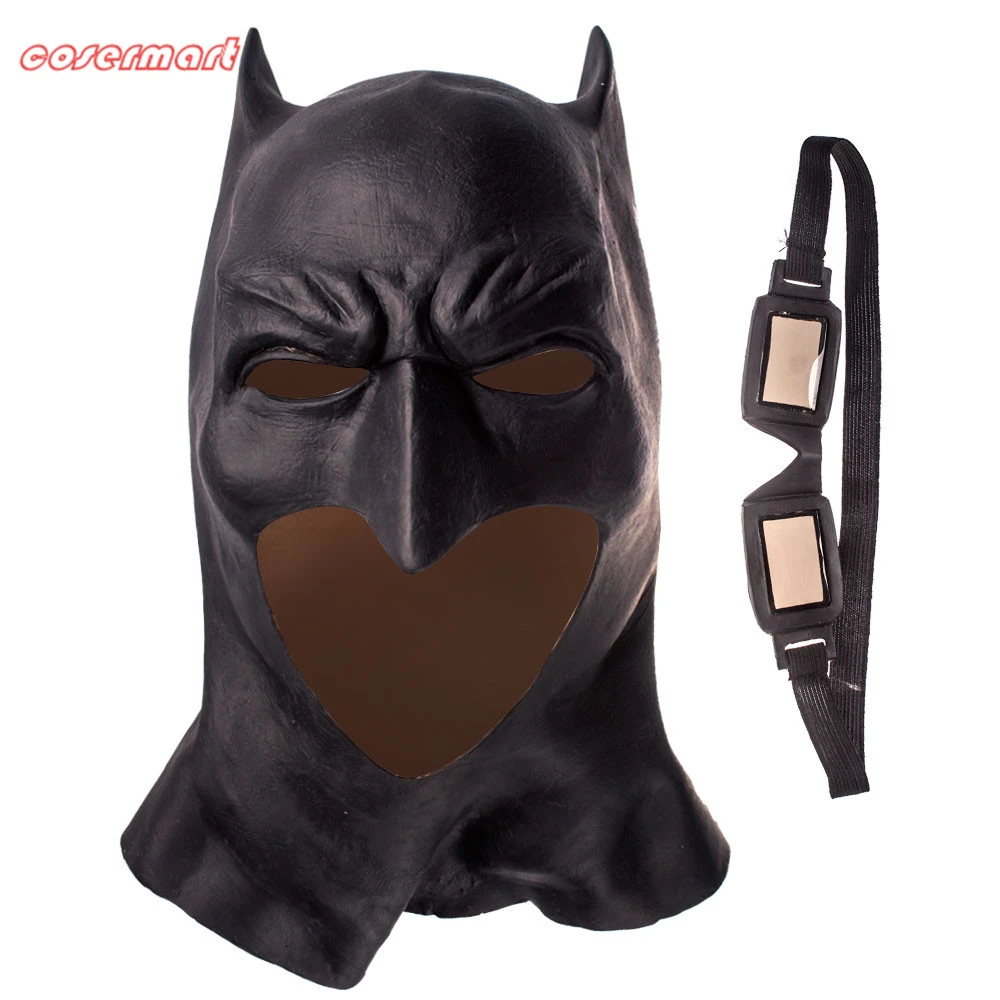 Recepción principal Cementerio Máscaras de Batman, máscara completa de látex de Batman con gafas, máscara  de caballero oscuro, máscaras de Cosplay de Batman, fiesta de  Halloween|mask halloween|mask fullmask full head - AliExpress