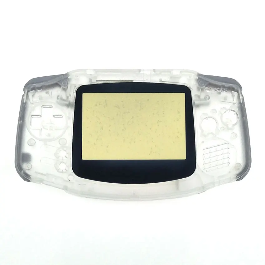 YuXi полный комплект Корпус чехол Сменный Чехол пластиковый корпус чехол для Gameboy Advance Игровая приставка GBA кнопки+ светящийся корпус - Цвет: N