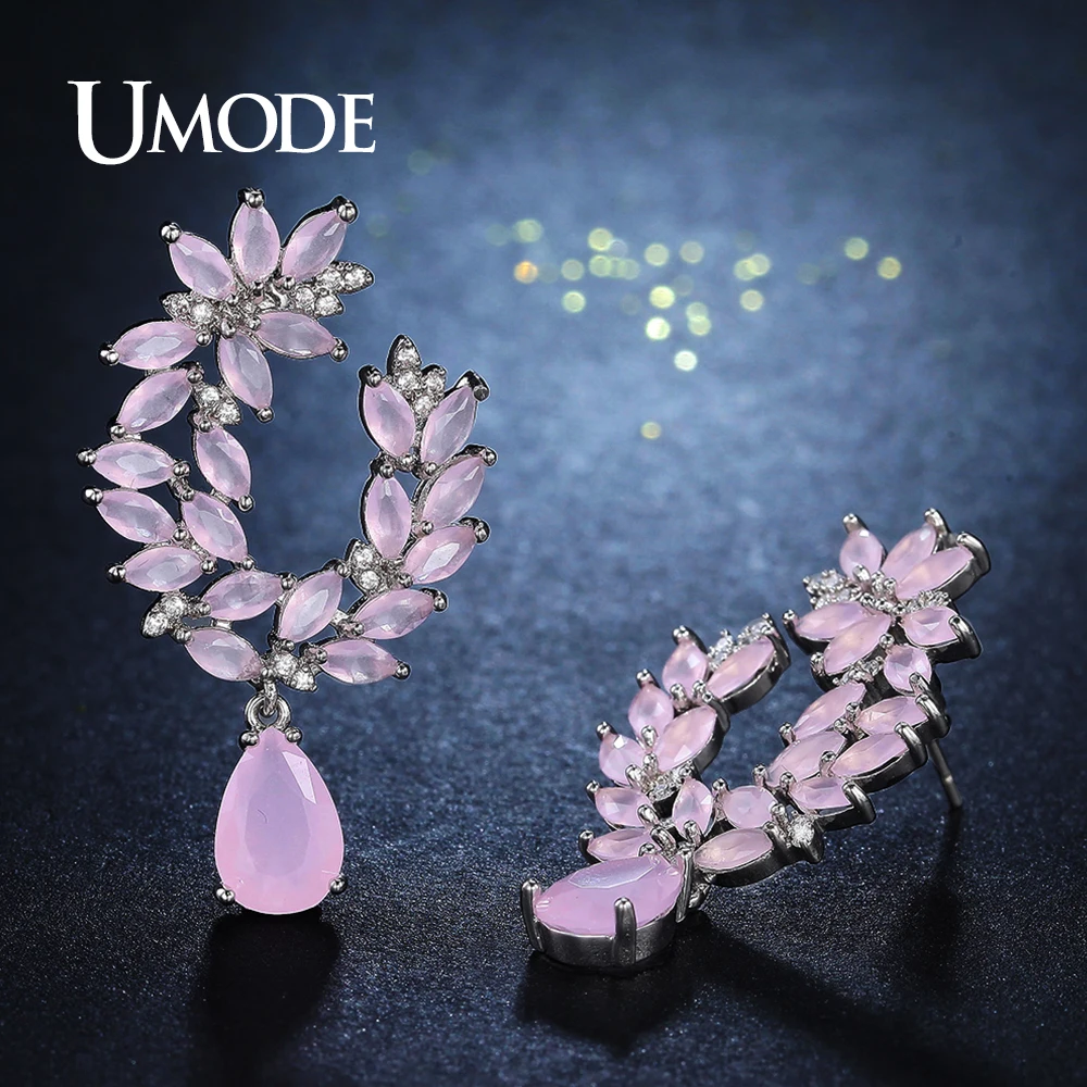 Женские серьги подвески с кристаллами уникальный дизайн|earrings cluster|earrings forpink crystal