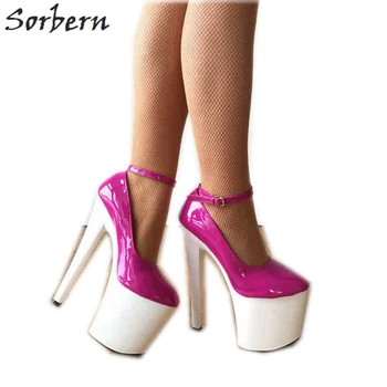 comfortable pink heels