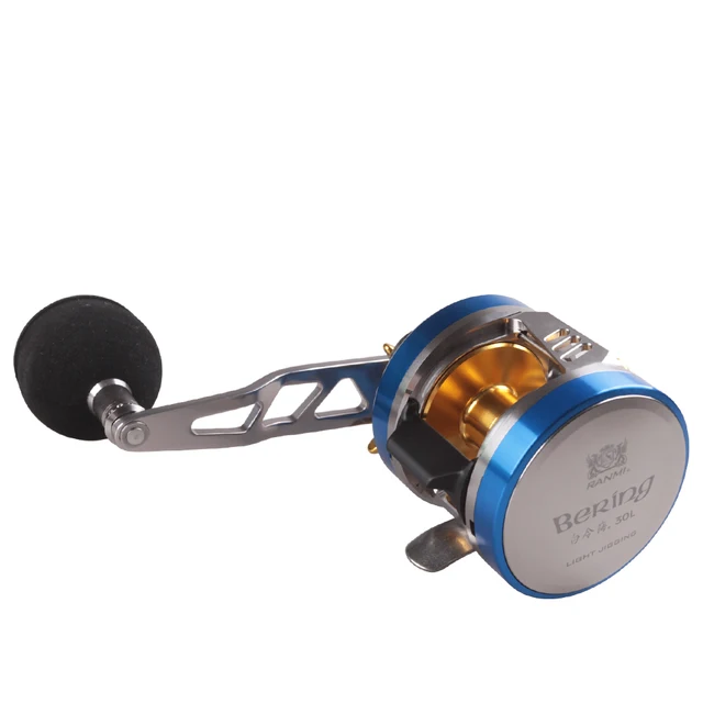 Cheap Smart Right/Left Hand Light Jigging Reel 11BB 6.8:1 Bait Casting Fishing Reel Carretilhas De Pescar Sea Fishing Molinete Peche