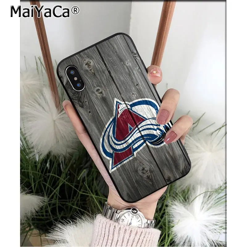 MaiYaCa Colorado Avalanche Силиконовый ТПУ мягкий черный чехол для телефона для iPhone 8 7 6 6S Plus 5 5S SE XR X XS MAX Coque Shell - Цвет: A16