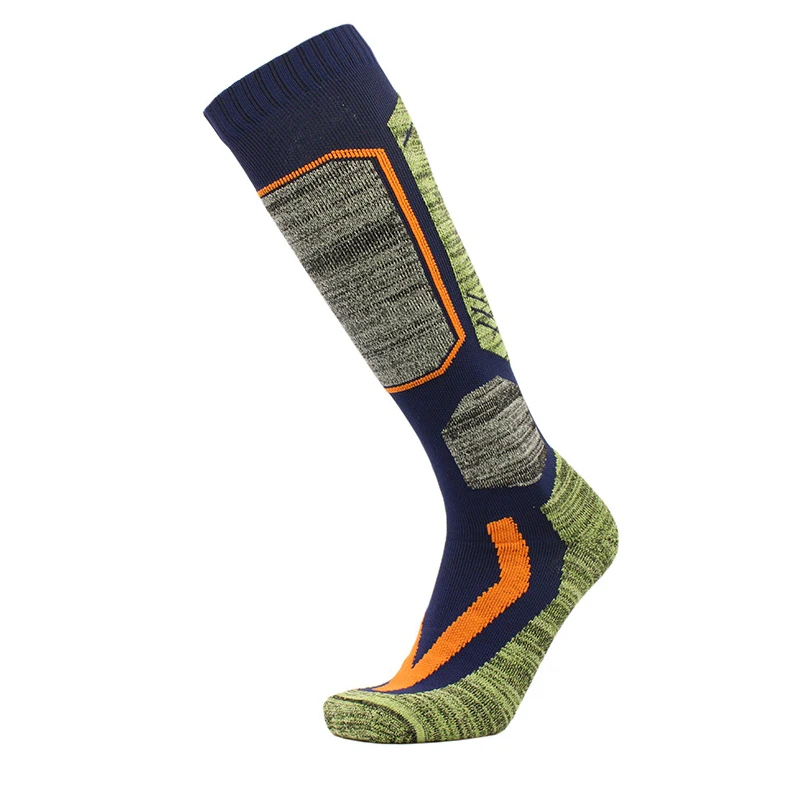 Лыжные носки футбольный носок хлопок Мужчины Женщины Велоспорт спорт Сноубординг носки Лыжные носки наивысшего качества