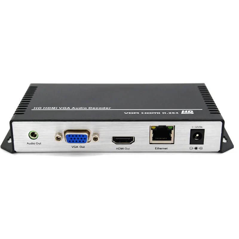 ZY DHV101 H264 HDMI VGA HD видео аудио декодер IP потоковый RTSP RTMPS UDP HLS для прямой трансляции