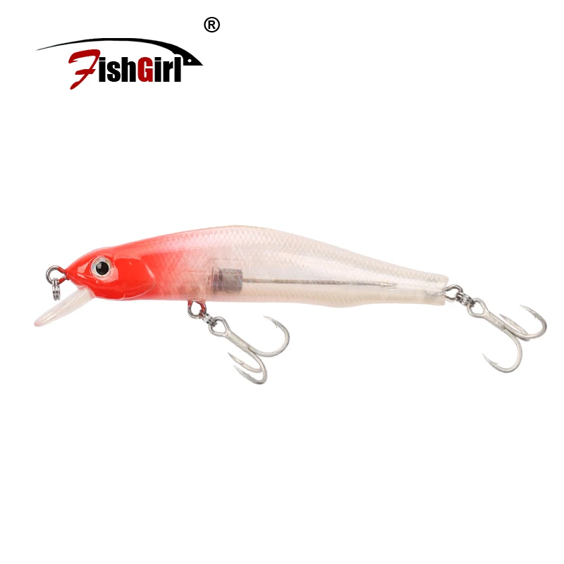 

2017 New Arrival Trulinoya Minnow 80mm 8g Hard Fishing Lures Laser Wobbler Artificial Bait Multi Lure Pesca For Outdoor Fishing