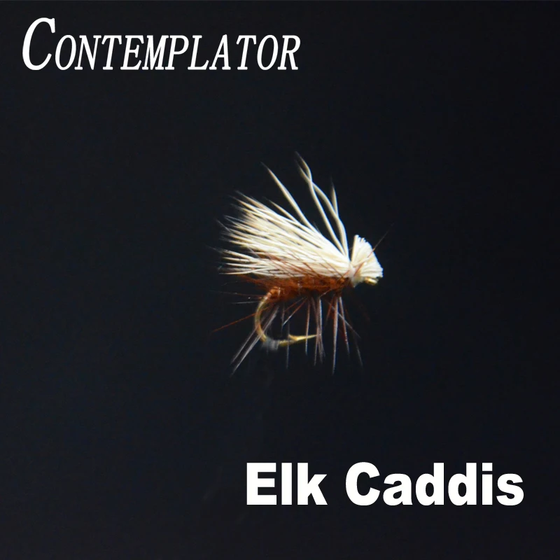 CONTEMPLATOR 4 шт./кор. 12# патрон Caddis Нимфа сурок волос крыло Летающая приманка приманки имитирующие приманки в виде насекомых рыбной ловли форели Радужная