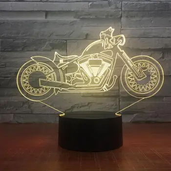 

Creative Products Bedroom 3d Light Fixtures Decoration Led Lamp Acrylic 3d Small Table Colorful Led Night Light