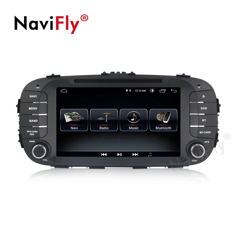 Cheap Car DVD Player Radio GPS Android 8.1Multimedia Navigation For Kia Soul 2014 2015 2016 2017 2018 Radio GPS audio Head Unit Stereo 2