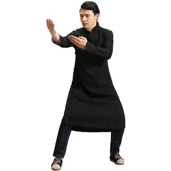 

2019 Hot Selling Long Designer Outfit Tang suit Jacket Wu Shu Tai Chi Clothing Outfit Long Sleeves Exercises costume