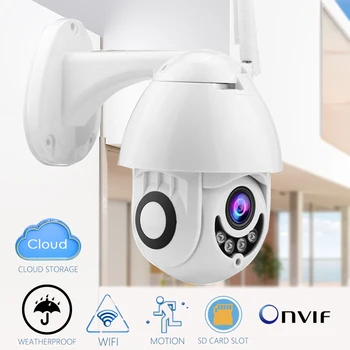 

CTVMAN PTZ IP Camera 1080P Wifi/Wireless IP Cameras Outdoor Cloud Mini Security Speed Dome Audio 2MP CCTV Home Surveillance Cam