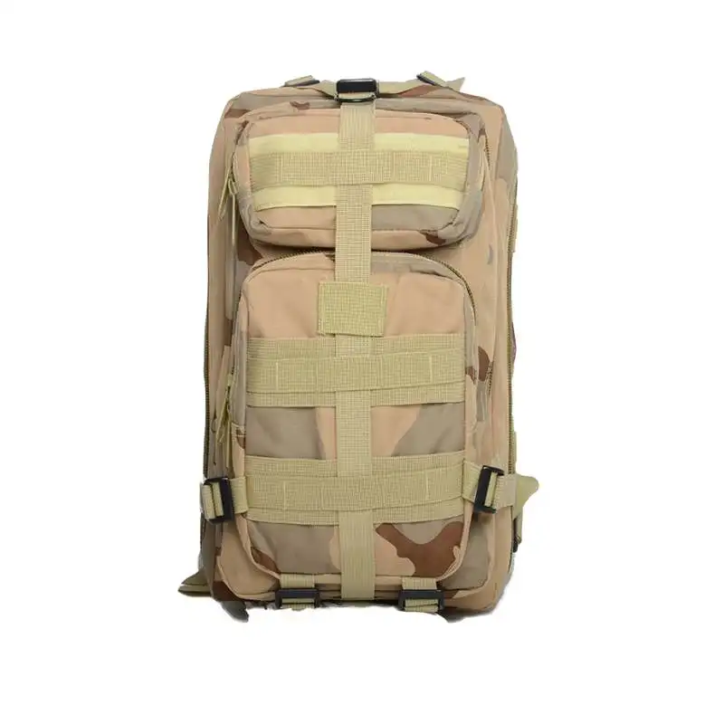 20-35L 600D военный тактический рюкзак для наружного использования 30L Molle сумка армейский спортивный туристический рюкзак походная камуфляжная сумка - Цвет: tan