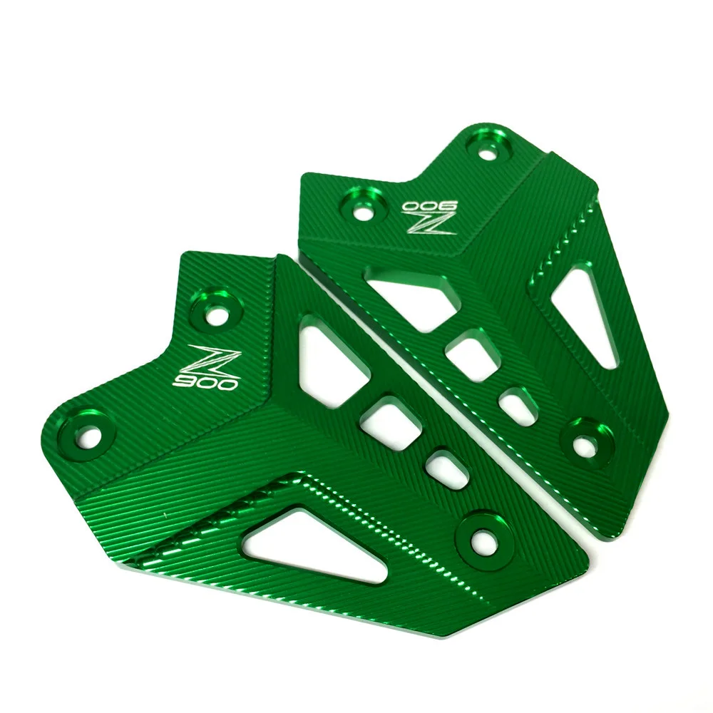 

For Kawasaki Z900 2017 LOGO Foot Peg Heel Protection Protective Film Mount Heel Guard Protector Motorcycle Accessories