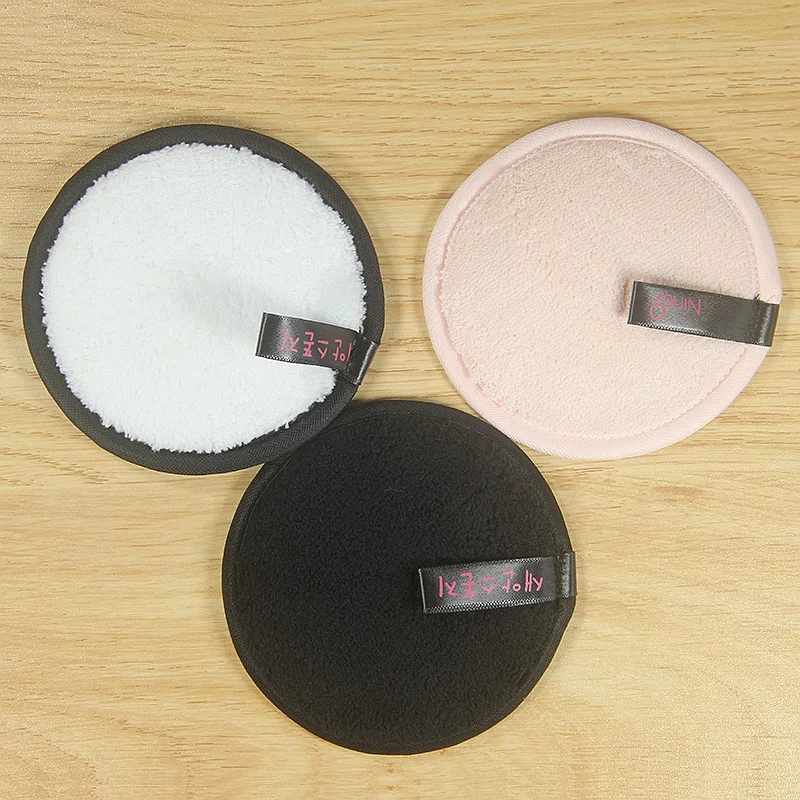 Подушечки для снятия макияжа многоразовые подушечки для удаления макияжа 3 цвета очищающие подушечки для снятия макияжа