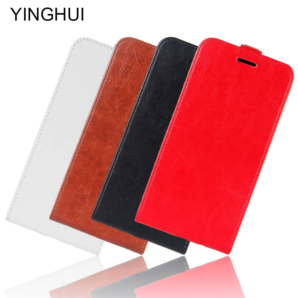 

YINGHUI For Sony Xperia XA1 Plus XA2 Ultra Case Flip Leather Case For Sony Xperia XZ1 XZ2 Compact Luxury Vertical Cover Shell