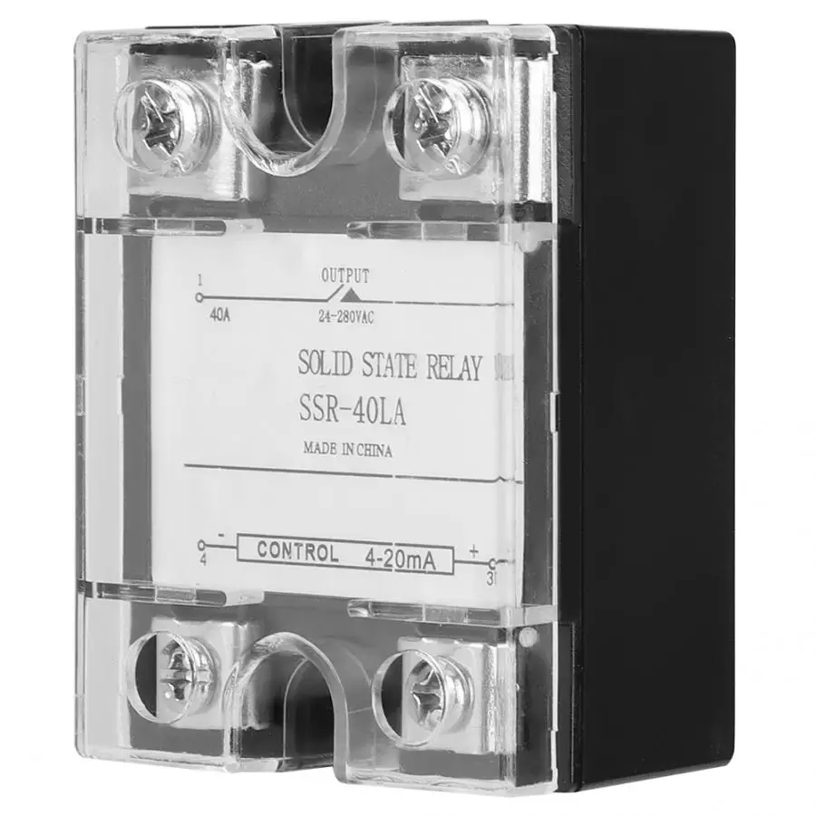Ethernet реле SSR-40LA 40A твердотельный релейный модуль для промышленной автоматизации процесса бистебль твердотельное реле