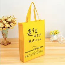 100 шт Нетканые пользовательские хозяйственные сумки с логотипом печати многоразовые продвижение Экологичные полипропиленовые сумки для хранения сумки