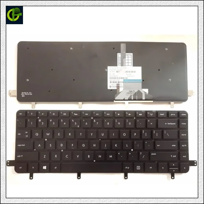 Клавиатура с английской подсветкой для ноутбука HP Spectre XT TouchSmart 15 4000 15-4000 15-4010NR