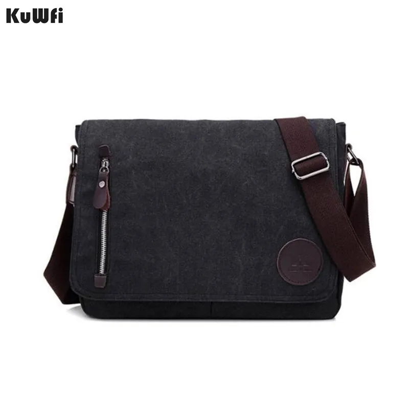 

New Arrival Men Laptop Shoulder Bag Men's Canvas Business Computer Bag luxury Designer Briefcase File package Travel Leisure