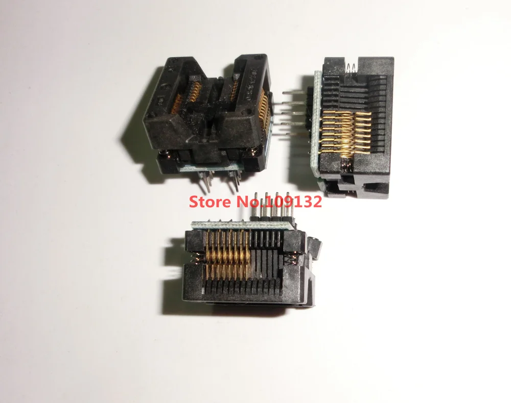 

SOP16 to DIP8 Adapter Wide 300mil SOIC16 to DIP8 socket IC programmer adapter for EZP2010 EZP2013 RT 809 F CH341A Programmer