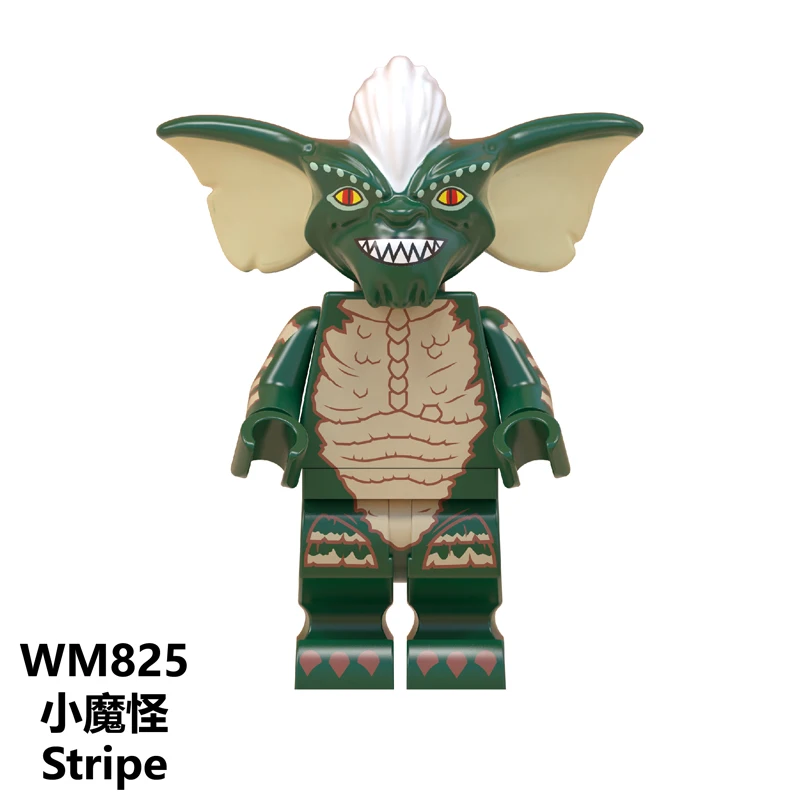 Gizmo Gremlins Stitch ET Elliot Angie Stay Puft Finn Stripe строительные блоки игрушки для детей подарок WM822