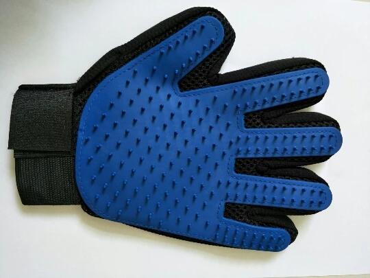 Pet Grooming Glove Cat Hair Removal Mitts De-Shedding Brush Combs For Cat Dog Horse Massage Combs Pet Supplies Accessoies