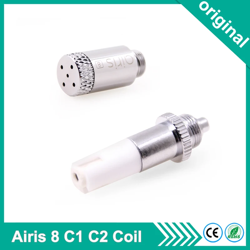 5 шт. Airistech Airis 8 C1 touch coil C2 dab подходит для airis Wax Vape Pen испаритель сухих трав