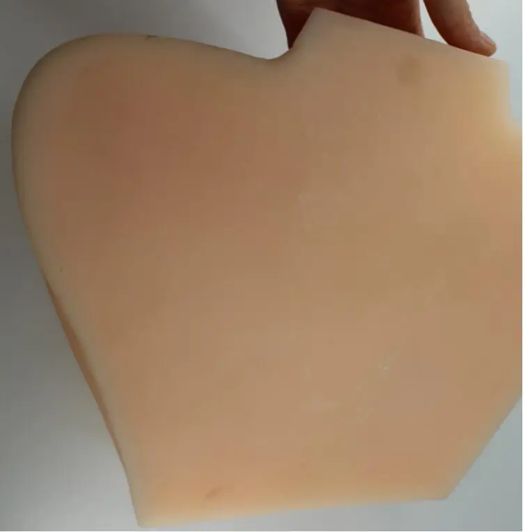 Силиконовый материал 34*30*14 см, модель женской груди, Нетоксичная и безвкусная