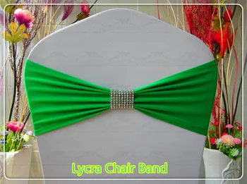 

1/2-Bling Diamond mesh Buckle- Spandex/Lycra/Expand Chair Bands/Chair cover sashes For Wedding Party Banquet Decorations