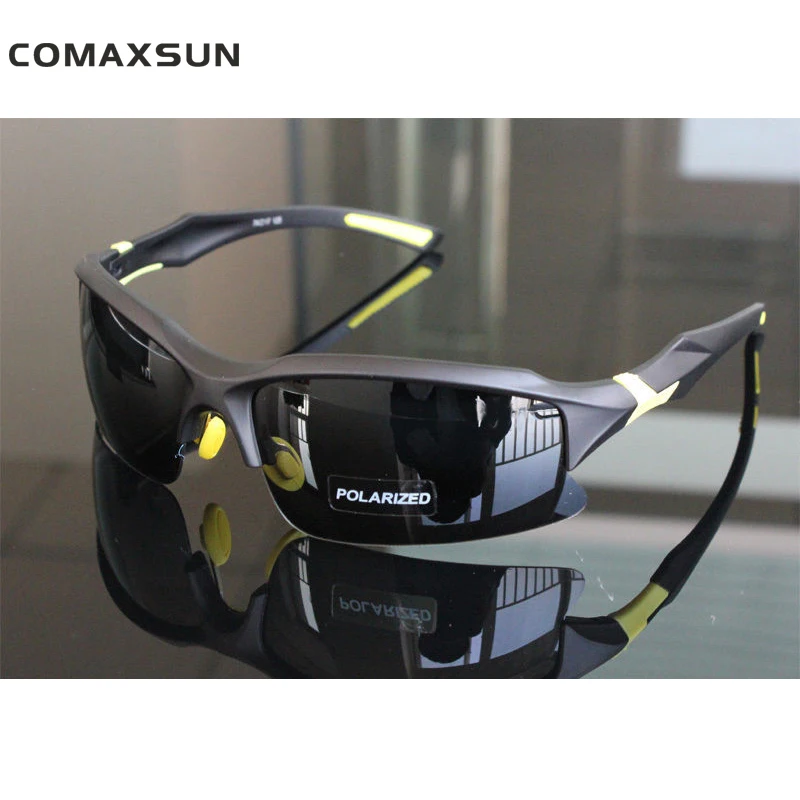 COMAXSUN المهنية يستقطب نظارات الدراجات دراجة دراجة نظارات القيادة الصيد في الهواء الطلق نظارات شمسية رياضية UV 400 Tr90
