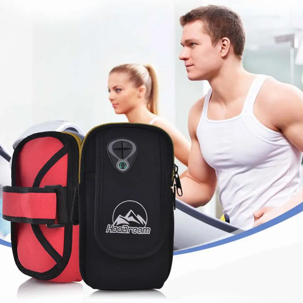

Fashion Unisex Bag Outdoor Sports Arm Bag Solid Color Clutch Carrying Case Tote Oxford Phone Bag Dropship Y605