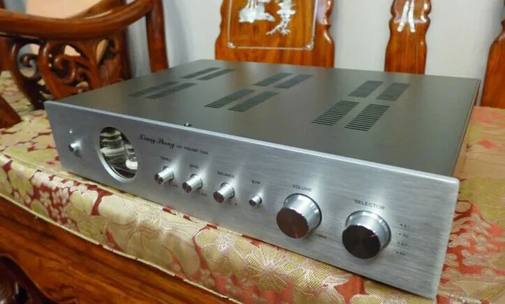 Улучшенная версия ВЧ/бас тюнинг Marantz 7 12AU7 вакуумная трубка предусилитель трубка Предварительный усилитель стерео HiFi аудио процессор A