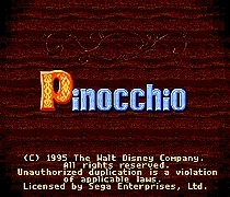 Пиноккио 16 бит MD игровая карта для sega Mega Drive для Genesis
