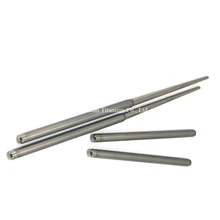 Чистый титан 215 мм длинные складные палочки для еды на открытом воздухе портативный 12 ОММ развалился длина светильник Вес 34 г/пара здоровый