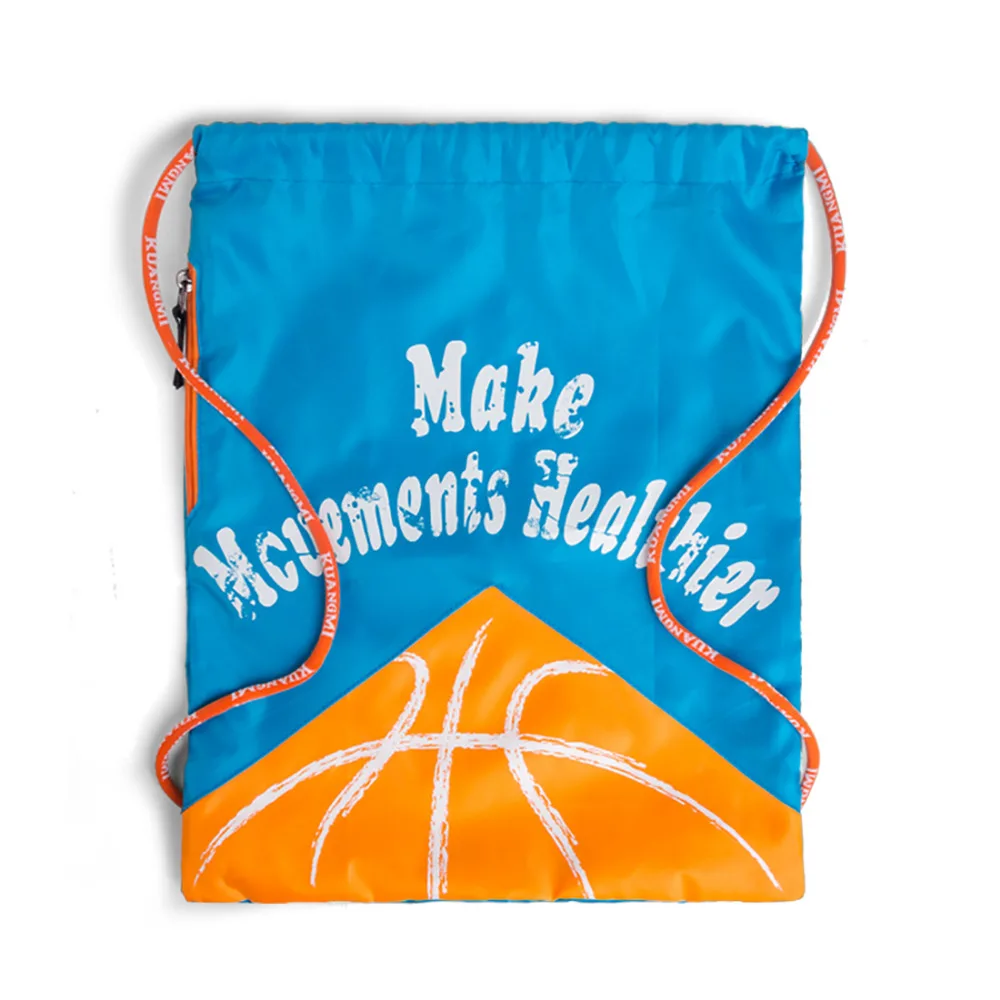 Kuangmi-Portable Basketball and Football Backpack for Children,Adjustable Shoulder Strap,Knapsacks,Ball Storage Bag,Kids Sports