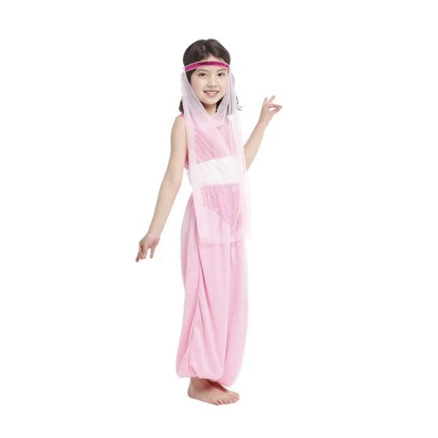 Girls Arabian Princess Costume Child Travis Design Jasmine Fancy ...
