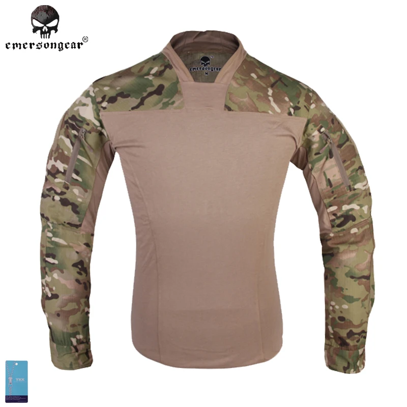 

EMERSON Shirt Men Army Combat military shirt Tactical Shirt Arc Style LEAF Talos Halfshell Airsoft paintball cloth Multicam camo