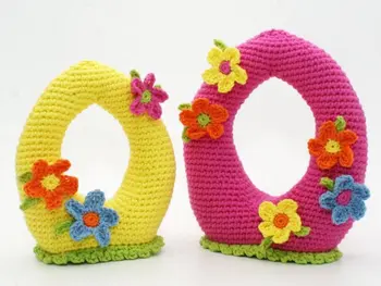 

crochet armigurumi rattle spring circle reemodel number 891