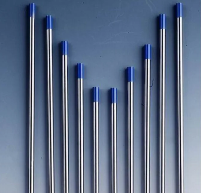 100PCS Blue TIG Welding Tip 2% Lanthanated Tungsten Electrode WL20 3.0*150mm | Инструменты