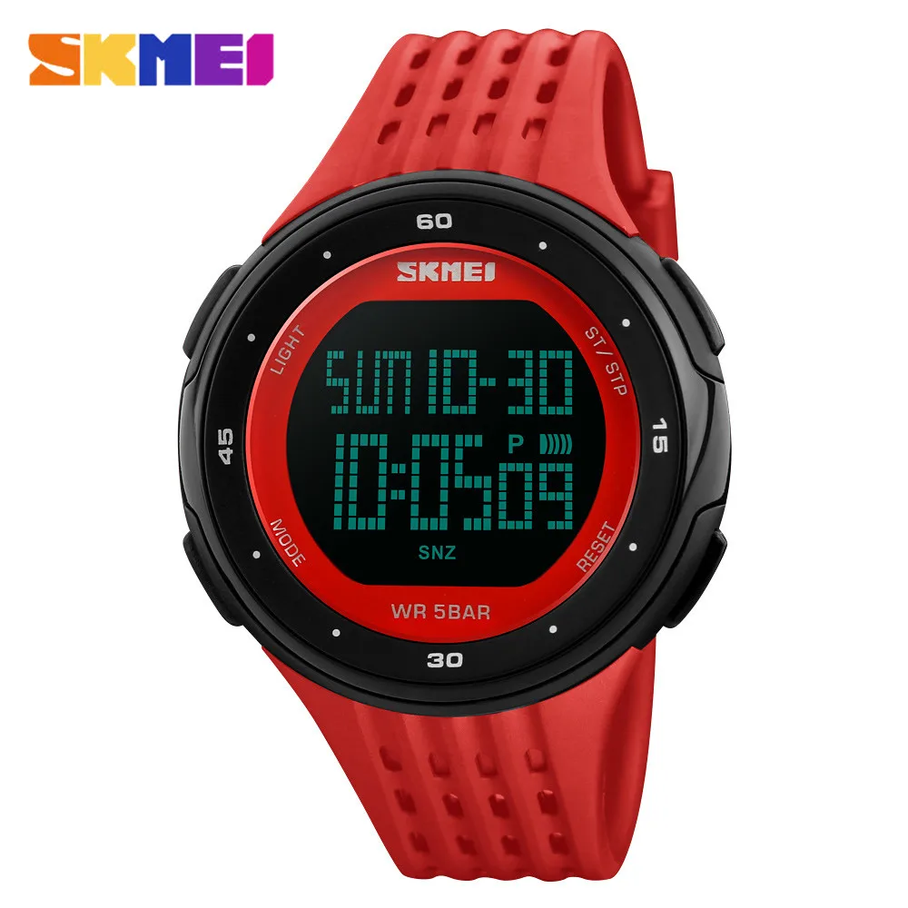 

SKMEI Men Outdoor Sports Watches Waterproof Digital LED Military Watch Men Brand Fashion Casual Electronics Luxury Wrist Watches