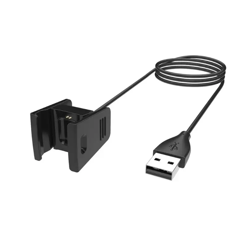 

New For Smart Watch USB Charger Charging Cable cord with Standard USB band ForFitbit Charge 2 wireless band Entrainment Chip