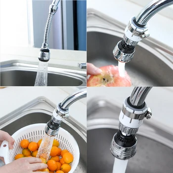 

1pcs 360 Degree Rotation Faucet Filter Nozzle Water Saver Tap for Bathroom Faucet Accessory Shower Head Nozzle Tap Connector